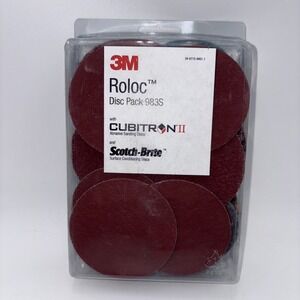 3M Scotch-Brite Roloc Cubitron II Scotch Brite Disc Pack 983S 18 Pc Set